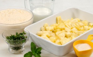 Canjica com abacaxi2 300x185   Canjica com abacaxi