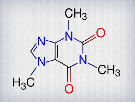 moleculaTRATADA   Alimentos com cafeína