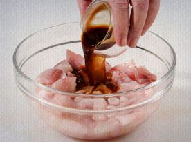 34   Ceviche com café