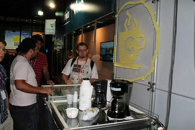A Roda de Café na edição de 2012 da Campus Party Recife