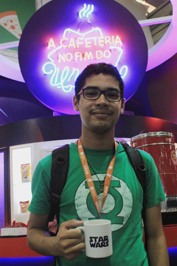 Don’t Panic: Tome um café na Campus Party Brasil