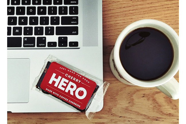 Cherry Hero: A barrinha de energia de café