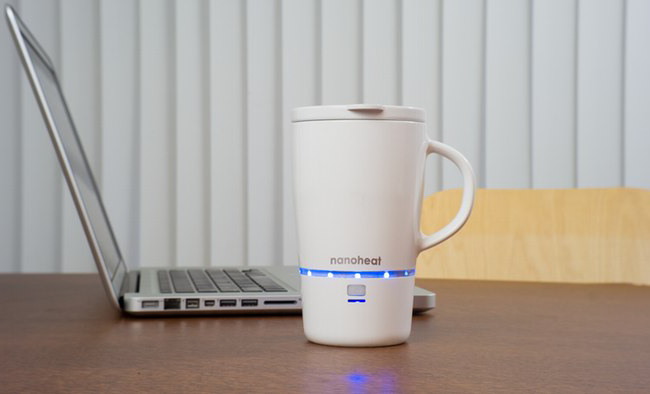 Uma caneca conectada em sua rede wi-fi