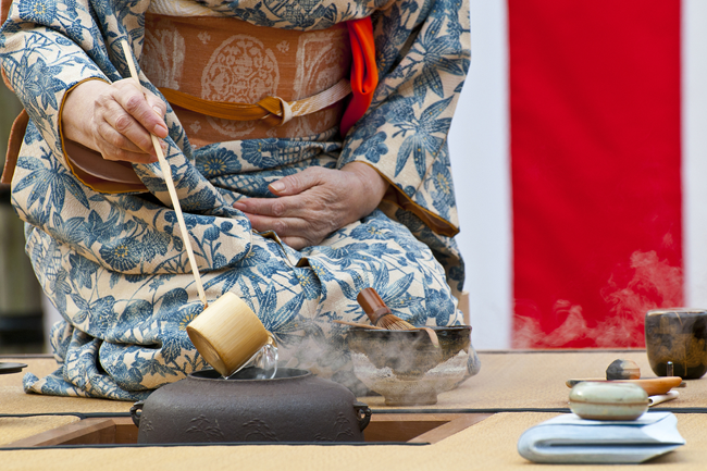 A cerimônia do chá na história do Japão