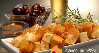 Lampião & Maria Bonita (Polenta frita e Queijo coalho)