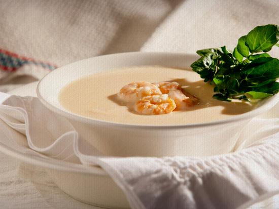 Receita de Sopa de Camarão