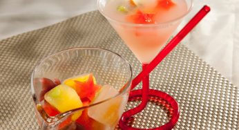 Gelinhos com Frisco e frutas