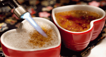 Crême Brûlée com café