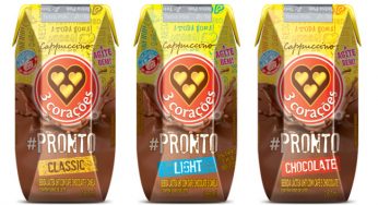 Cappuccino gelado pronto para beber