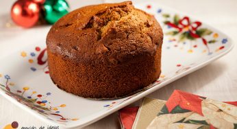 Bolo de cappuccino para o Natal