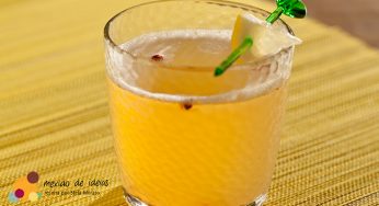Drink com pimenta e capim-cidreira