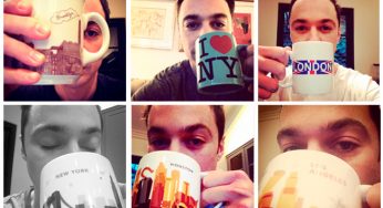 Bazinga! A coleção de canecas de Jim Parsons