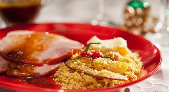 Farofa de flocão para o Natal