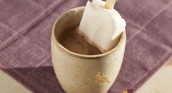 Chocolatto Caramello com picolé de coco