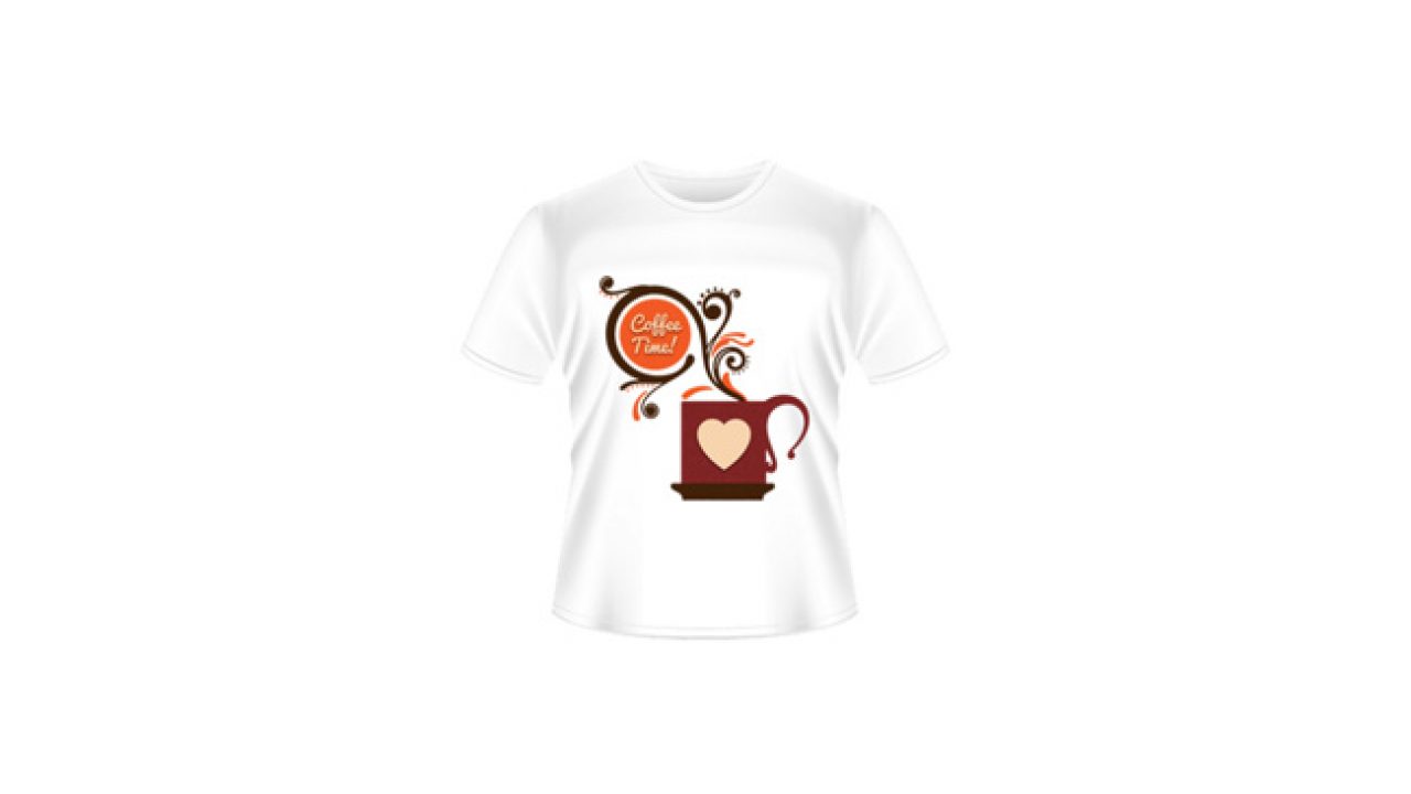 Amor pelo café estampado na camiseta