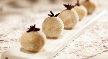 Doce de batata doce com chai latte