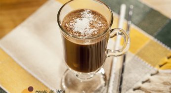 Frapê quente com cappuccino descafeinado