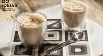 Shot de cappuccino com baunilha e sal