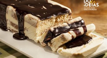 Bolo de sorvete com Café Espresso Supremo TRES