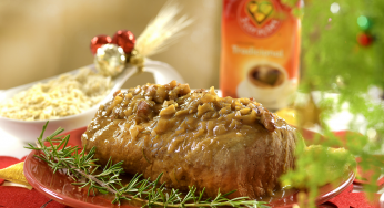 Lombo Assado para Receitas de Natal