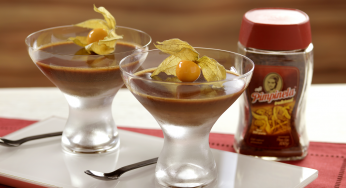 Gelatina de Café com Chocolate