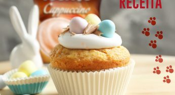 Receita de Páscoa com Cupcake de Cappuccino Iguaçu