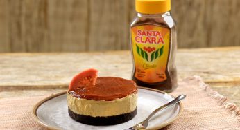 Cheesecake de Goiabada com Crosta de Café