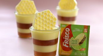 Pudim de Copo Com Frisco Limonada com Abacaxi