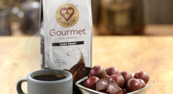 Trufas de Framboesa e café Gourmet 100% arábica Dark Roast
