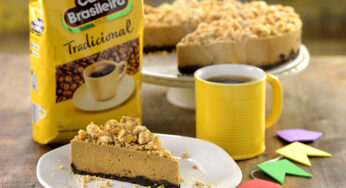 Torta de Paçoca com Café