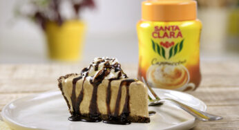 Torta de Sorvete de Cappuccino Santa Clara