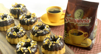 Bolo de Laranja com Cobertura de Café Pimpinela