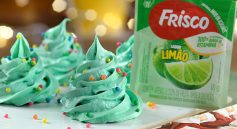 Árvores de Natal de Merengue com Frisco