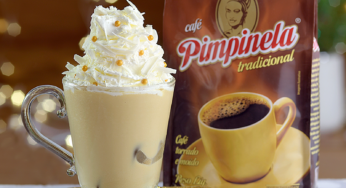 Café Pimpinela Gelado com chocolate Branco
