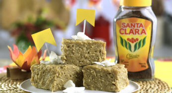 Bolo de Tapioca de Café com Coco