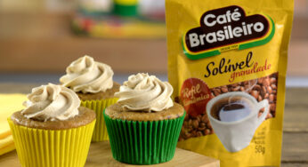 Cupcake de Café Solúvel Brasileiro