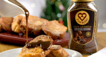 Rabanada com Ganache de Café